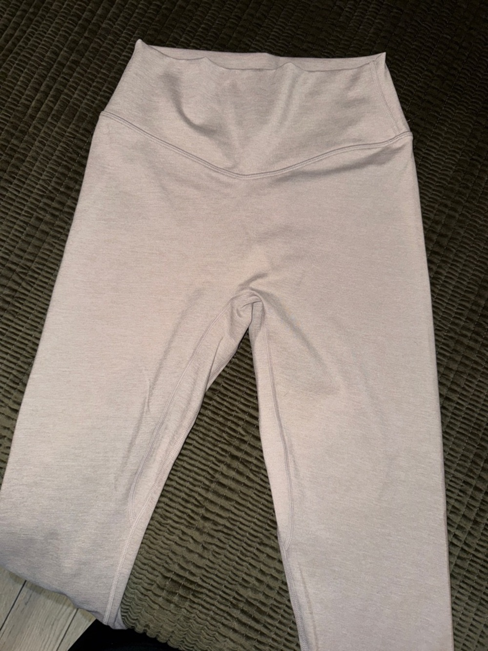 High-Waist Leggings in Light beige